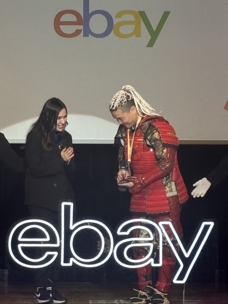 株式会社MondoLife代表北島氏のeBay Japan Award授賞式